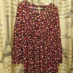 Forever 21 Floral Print Mini Dress